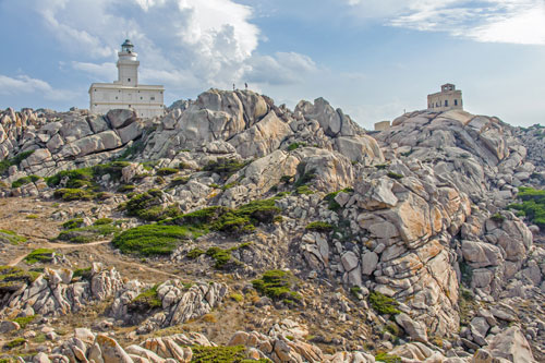 Capo Testa, Lighthouse
